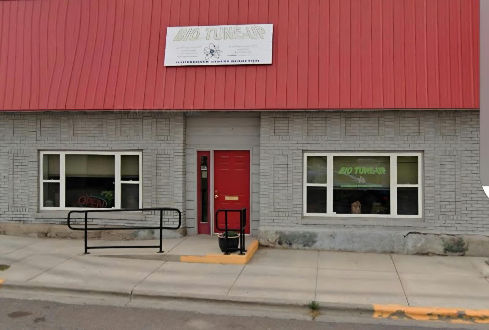 The Bio Tune-up storefront in Shelby, Montana